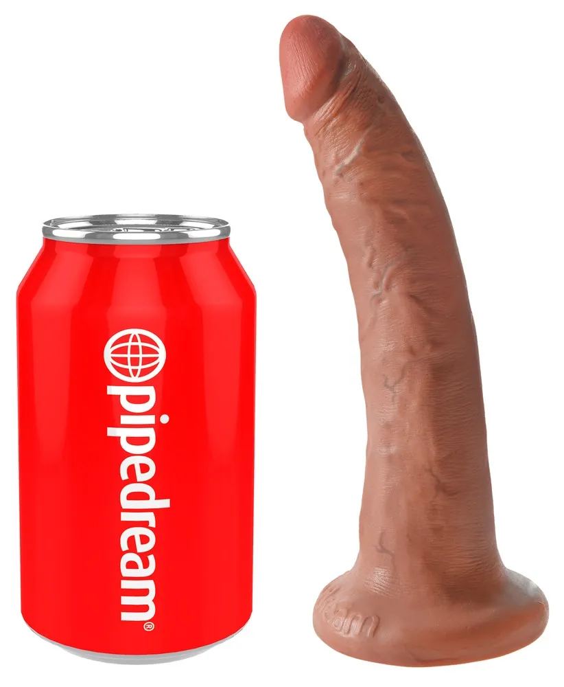 Naturdildo 7" Cock mit Saugfuß Naturdildo 7" Cock mit Saugfuß