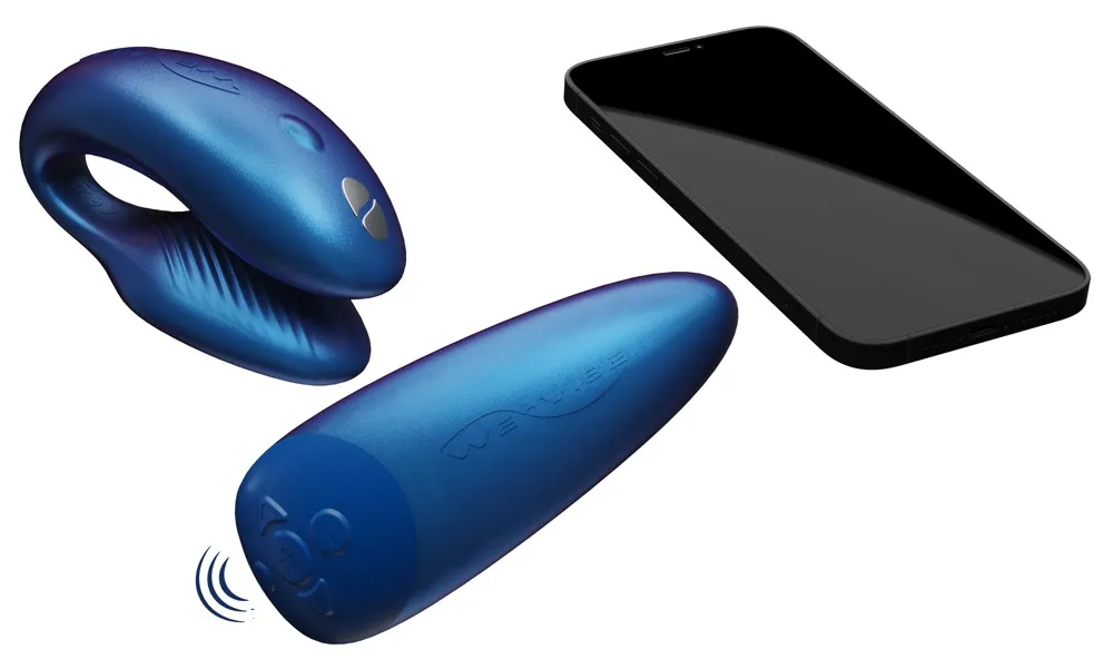 Paarvibrator „Chorus“ mit Squeeze-Fernbedienung Paarvibrator „Chorus“ mit Squeeze-Fernbedienung