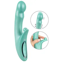 Rabbitvibrator „be Warming“ mit pulsierender Stoßfunktion Rabbitvibrator „be Warming“ mit pulsierender Stoßfunktion