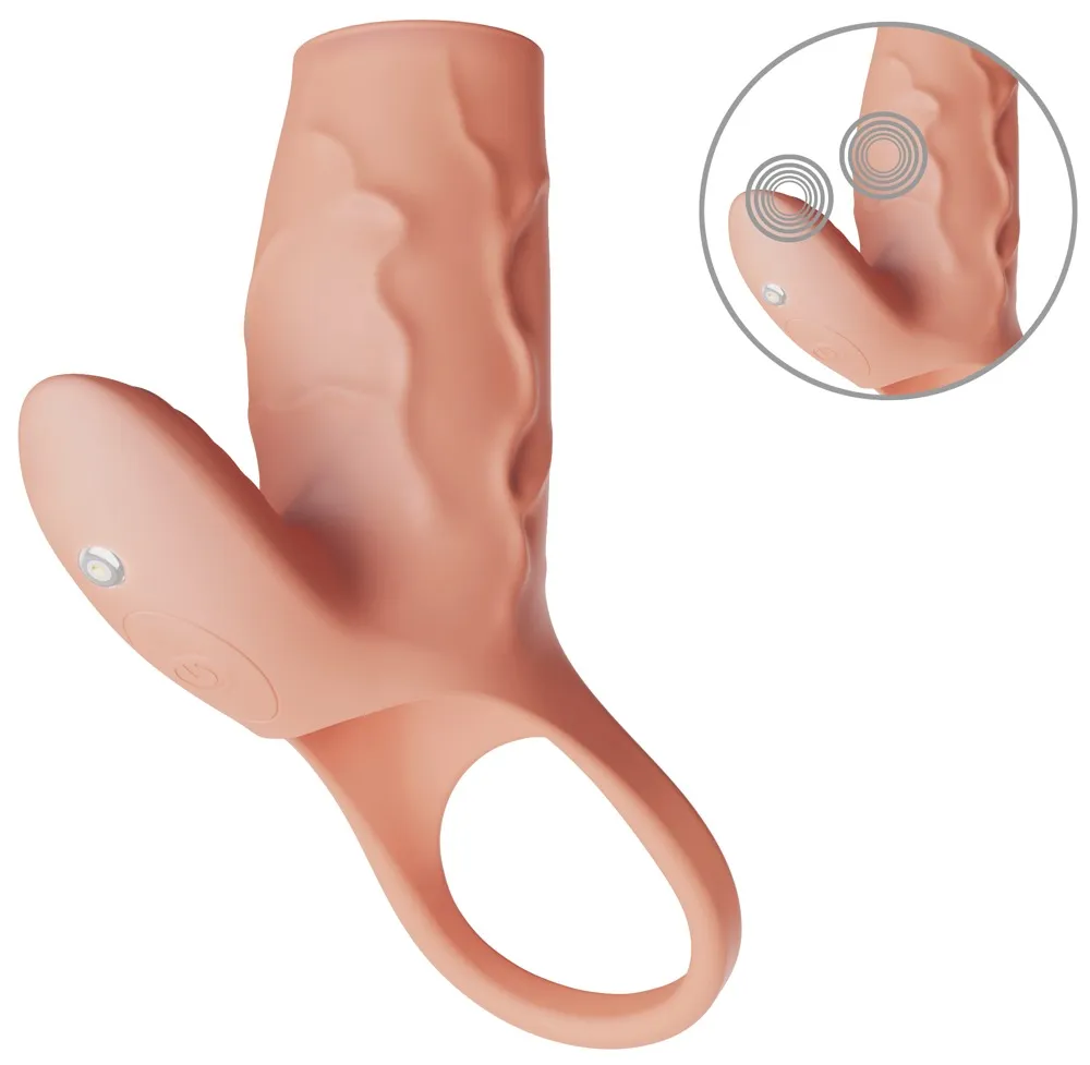 Penismanschette „RealSleeve Clit“ mit 2 Motoren Penismanschette „RealSleeve Clit“ mit 2 Motoren