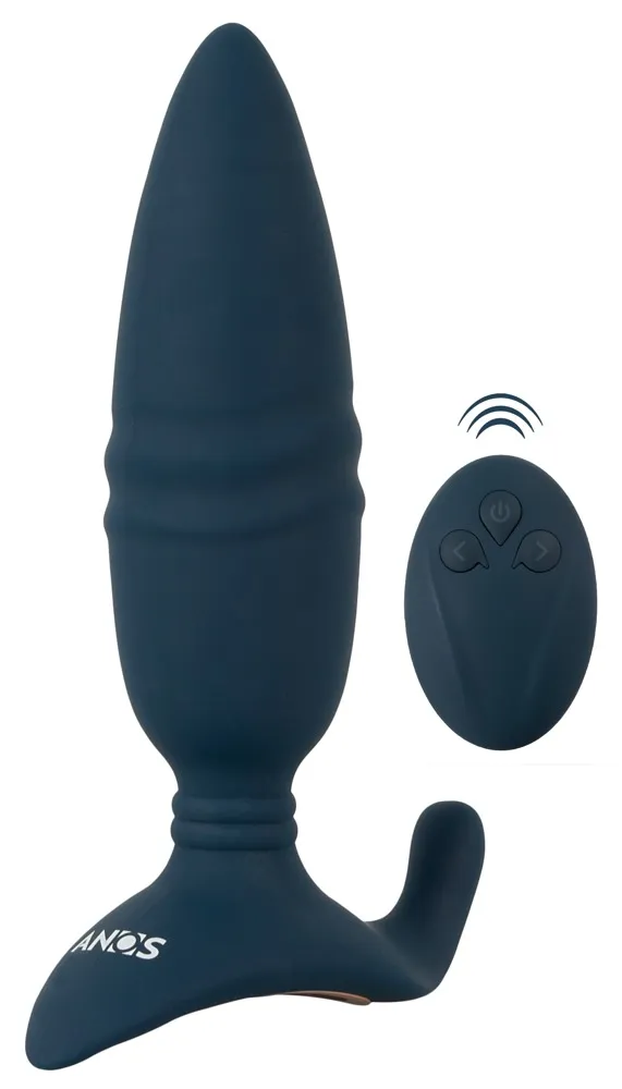 „RC Thrusting Butt Plug with Vibration“ mit Fernbedienung „RC Thrusting Butt Plug with Vibration“ mit Fernbedienung