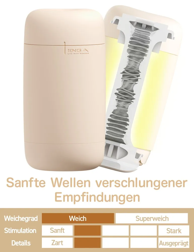 Masturbator „Puffy” für Super Soft Feeling Handjobs Masturbator „Puffy” für Super Soft Feeling Handjobs