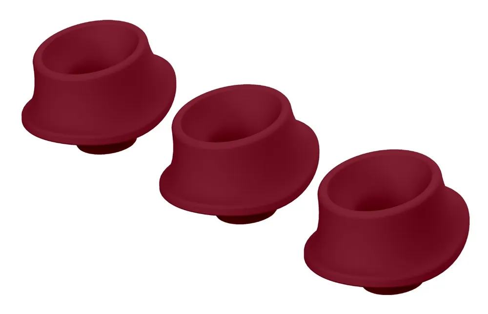 Ersatzkappen „Heads“, 3 Stück Ersatzkappen „Heads“, 3 Stück