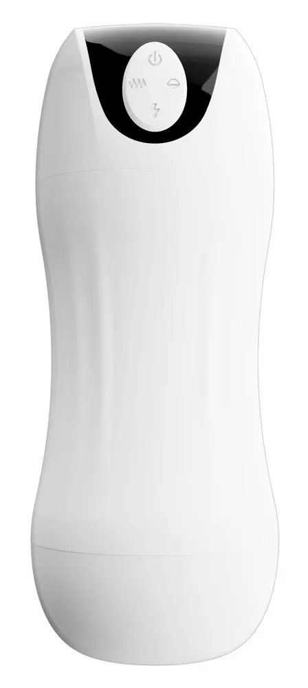 „Masturbator with 2 functions" mit Vibration und Saugfunktion „Masturbator with 2 functions" mit Vibration und Saugfunktion