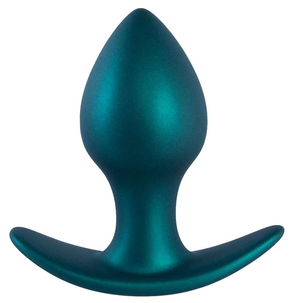 Analplug „Metallic“ aus Silikon Analplug „Metallic“ aus Silikon