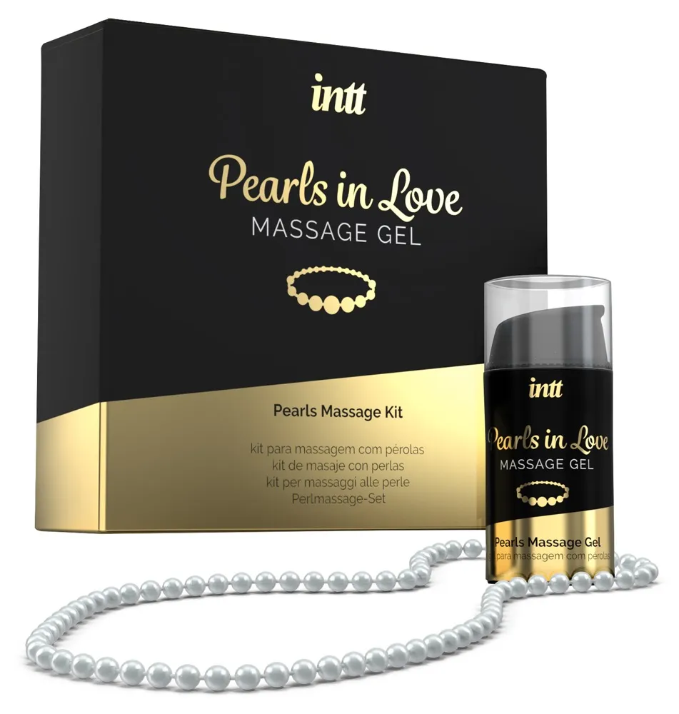 2-teiliges Massage-Set „Pearls in Love“ 2-teiliges Massage-Set „Pearls in Love“