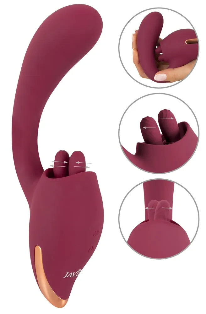 Vibrator mit innovativer Licking-Funktion für Klitoris Vibrator mit innovativer Licking-Funktion für Klitoris