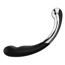 Doppeldildo „Sweet Pressure“ aus Silikon und Metall Doppeldildo „Sweet Pressure“ aus Silikon und Metall