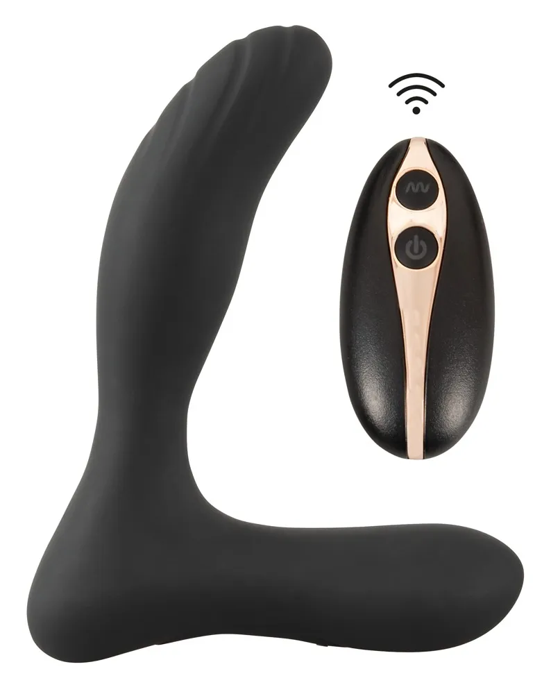 Analvibrator „RC Prostate Plug with Vibration“ mit kabelloser Fernbedienung, 7 Vibrationsmodi Analvibrator „RC Prostate Plug with Vibration“ mit kabelloser Fernbedienung, 7 Vibrationsmodi