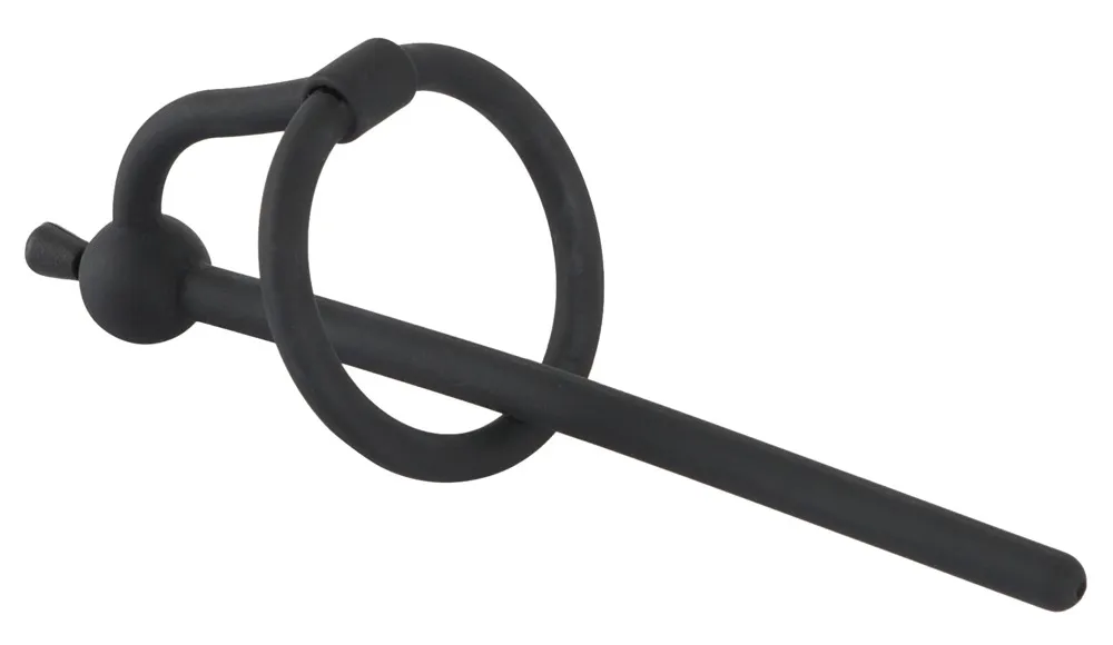 Penisplug „Piss Play with Stopper“ mit Eichelring, komplett aus Silikon Penisplug „Piss Play with Stopper“ mit Eichelring, komplett aus Silikon