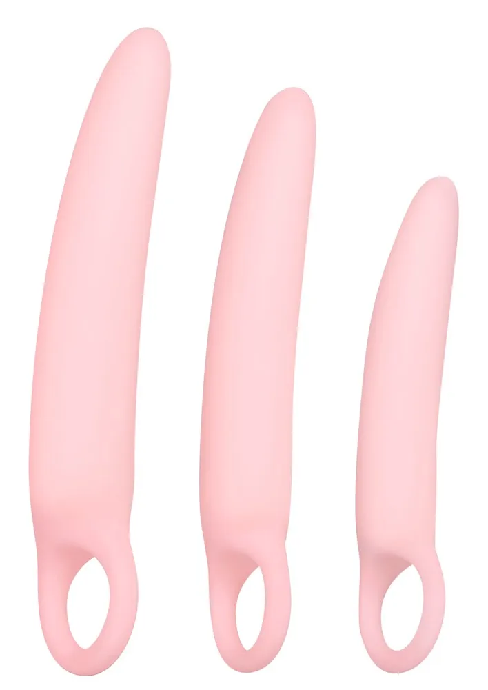 3-teiliges Dildo-Set „Vaginal Trainers“, versch. Größen und Gewichte 3-teiliges Dildo-Set „Vaginal Trainers“, versch. Größen und Gewichte