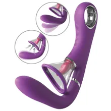 Vibrator „Her Ultimate Pleasure Pro“ mit 2 Klitoris-Saugschalen Vibrator „Her Ultimate Pleasure Pro“ mit 2 Klitoris-Saugschalen