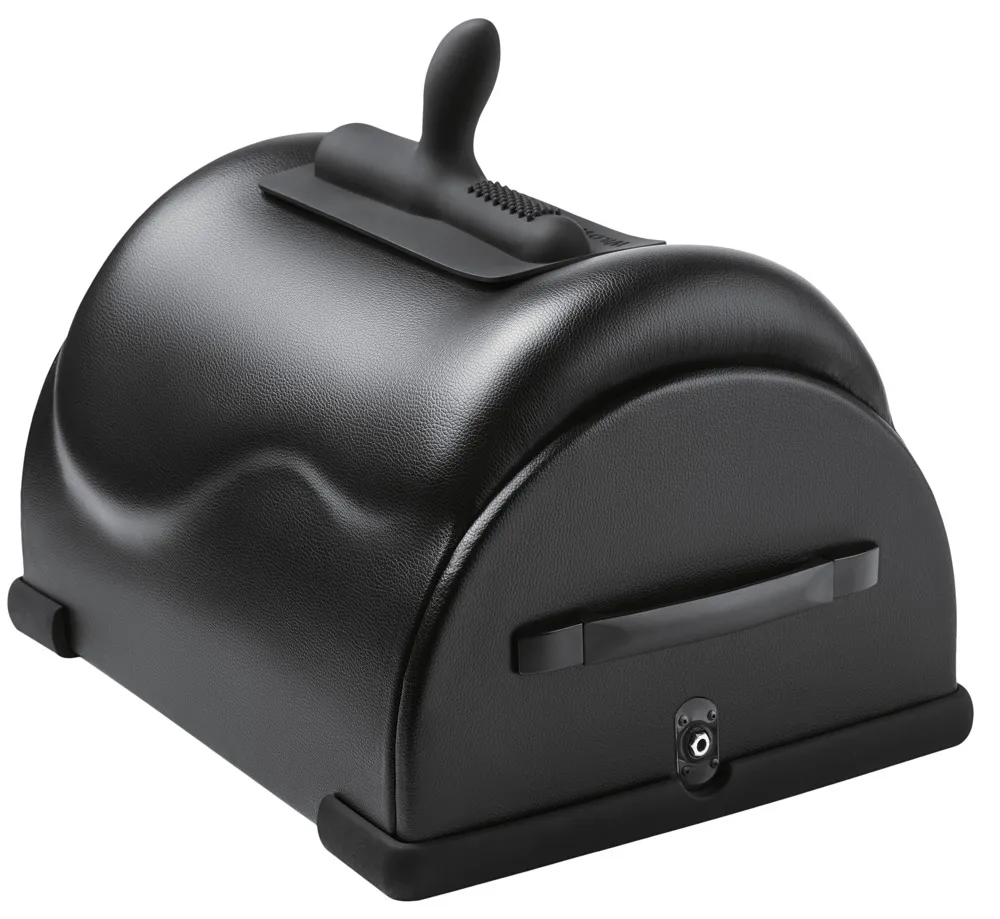 „Premium Sex Machine“ mit 2 Aufsätzen, strombetrieben „Premium Sex Machine“ mit 2 Aufsätzen, strombetrieben