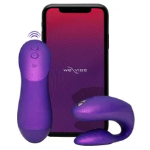 Paarvibrator „Chorus Pro“ mit Haptic Squeeze Fernbedienung Paarvibrator „Chorus Pro“ mit Haptic Squeeze Fernbedienung