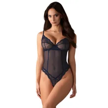 Ouvert-Body „Nightly Blue“ mit Bügel-Cups Ouvert-Body „Nightly Blue“ mit Bügel-Cups