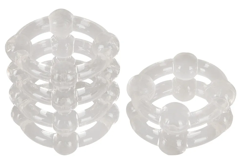 Penisringe „Looping“ mit Noppen Penisringe „Looping“ mit Noppen