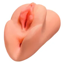 Masturbator „Perfect Pussy: Double Stroker“, innen mit Massagerillen Masturbator „Perfect Pussy: Double Stroker“, innen mit Massagerillen