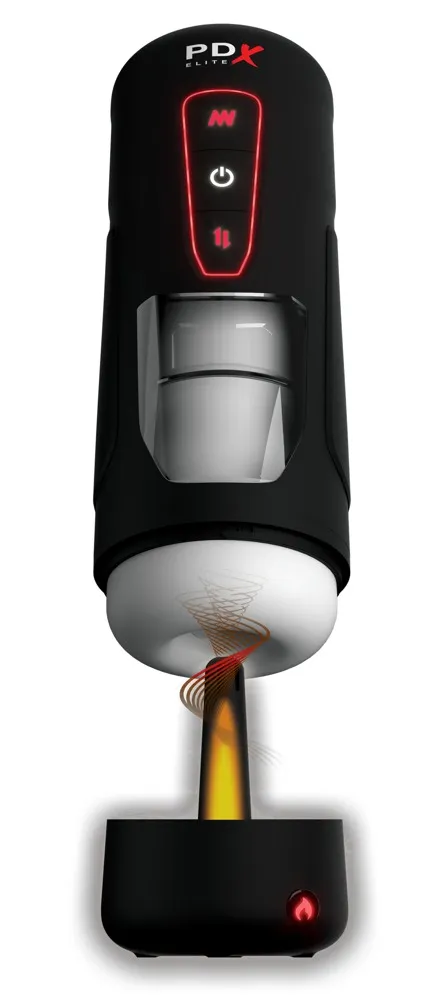 Masturbator „Milk Me Hotter“ mit Wärme, Vibration & Stoßmassage Masturbator „Milk Me Hotter“ mit Wärme, Vibration & Stoßmassage