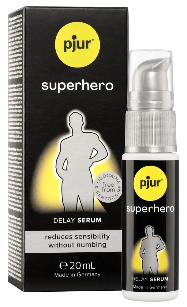 Verzögerungsspray „Superhero Delay Serum“, konzentriert Verzögerungsspray „Superhero Delay Serum“, konzentriert