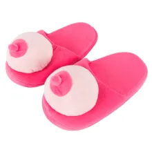 Hausschuhe „Plüschbusen“, passend von Gr. 42-45 Hausschuhe „Plüschbusen“, passend von Gr. 42-45