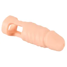 Hodenring „Ball Stretcher“ mit Naturdildo Hodenring „Ball Stretcher“ mit Naturdildo