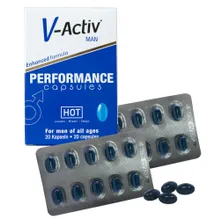 Kapseln „V-Activ MAN Performance“, Nahrungsergänzungsmittel Kapseln „V-Activ MAN Performance“, Nahrungsergänzungsmittel