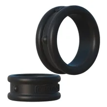 2-teiliges Set Hoden-Penisringe „Max-Width Silicone Rings“ 2-teiliges Set Hoden-Penisringe „Max-Width Silicone Rings“
