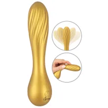 Vibrator „Flexible Swirl“ im Metallic-Glossy-Look Vibrator „Flexible Swirl“ im Metallic-Glossy-Look