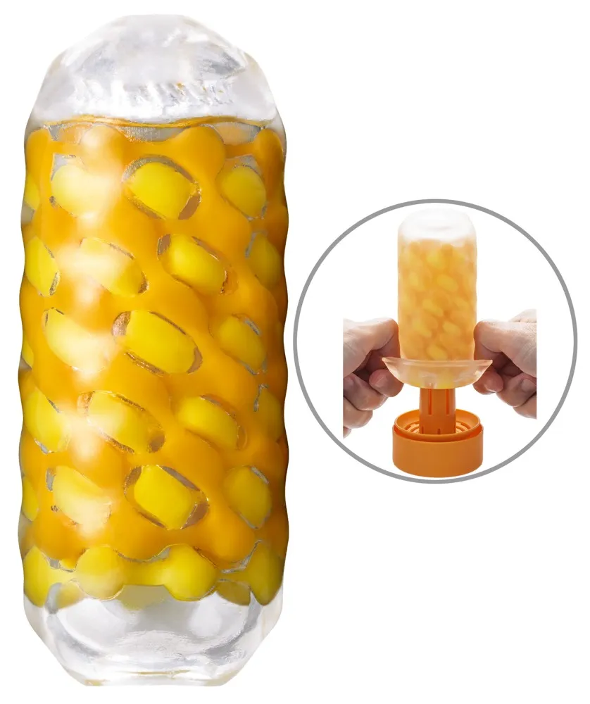 Masturbator „ARTE“ mit kunstvoll verwobener Stimulationsstruktur Masturbator „ARTE“ mit kunstvoll verwobener Stimulationsstruktur