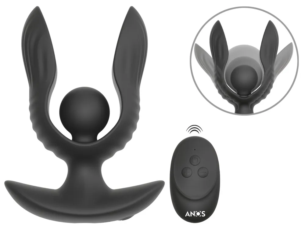 Analvibrator mit Spreiz- und Pumpfunktion Analvibrator mit Spreiz- und Pumpfunktion