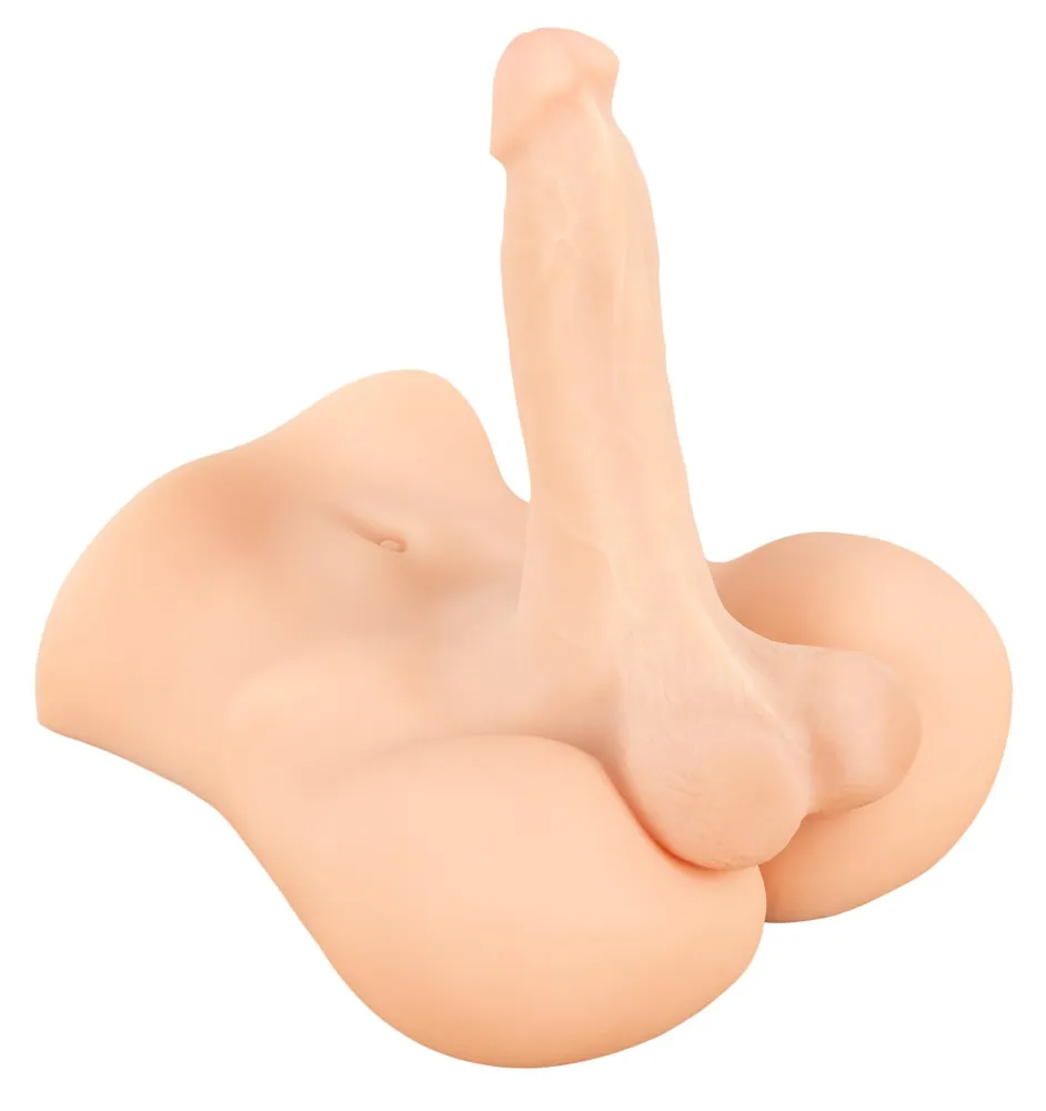 Torso-Masturbator „Deluxe Man 02“ mit Penis und Hoden Torso-Masturbator „Deluxe Man 02“ mit Penis und Hoden