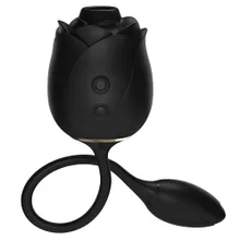 Pulsator „Dark Blushing Rose“ mit Vibro-Ei Pulsator „Dark Blushing Rose“ mit Vibro-Ei