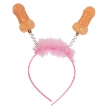 Haarreif mit zwei 25-cm-Penissen Haarreif mit zwei 25-cm-Penissen