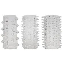 3-teiliges Penismanschetten-Set „Sleeve Set“ 3-teiliges Penismanschetten-Set „Sleeve Set“