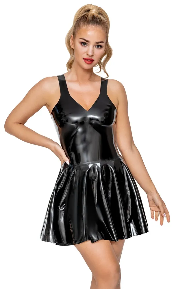 Kleid aus Latex Kleid aus Latex