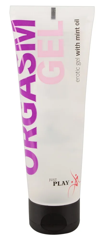 „Orgasm Gel“, Intimmassage-Gel mit Minz-Öl „Orgasm Gel“, Intimmassage-Gel mit Minz-Öl