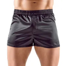 Satin-Pants mit Eingriff vorne Satin-Pants mit Eingriff vorne