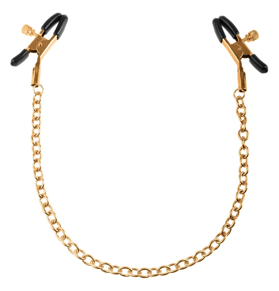 Nippelklammern „Nipple Clamps“, in Gold-Optik Nippelklammern „Nipple Clamps“, in Gold-Optik