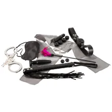 10-teiliges Bondage-Set „Ultimate Bondage Kit“, Starter-Set mit vielen Toys 10-teiliges Bondage-Set „Ultimate Bondage Kit“, Starter-Set mit vielen Toys