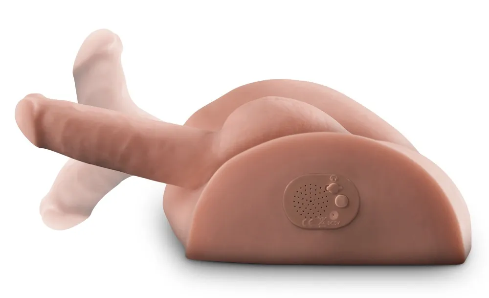 Torso-Masturbator „Dirty Talk Interactive Fuck him silly“, mit biegbaremPenis Torso-Masturbator „Dirty Talk Interactive Fuck him silly“, mit biegbaremPenis