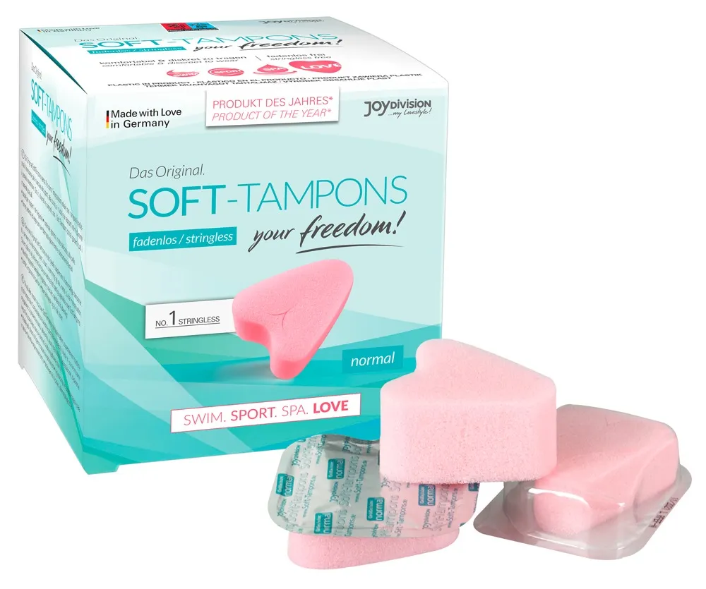 „Soft-Tampons NORMAL“ für Intimverkehr „Soft-Tampons NORMAL“ für Intimverkehr