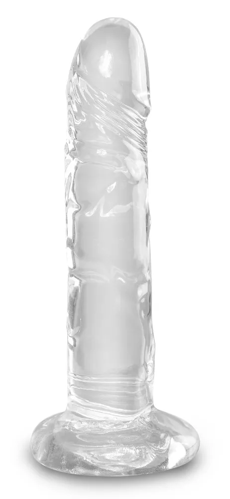 Naturdildo „6“-Cock Clear“ mit Saugfuß Naturdildo „6“-Cock Clear“ mit Saugfuß