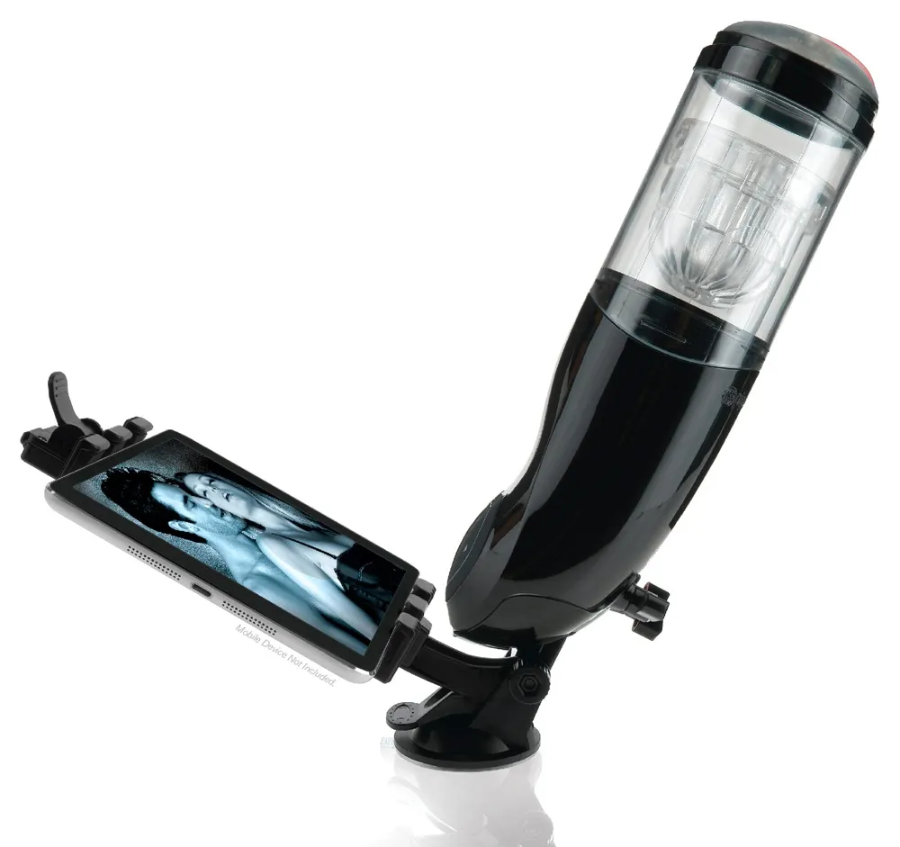 Masturbator „Mega-Bator Ass“ mit Tablet-Halterung und Saugfuß Masturbator „Mega-Bator Ass“ mit Tablet-Halterung und Saugfuß