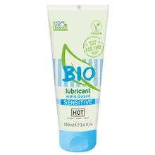 Gleitgel „HOT BIO waterbased Sensitiv“, 100% bio Gleitgel „HOT BIO waterbased Sensitiv“, 100% bio