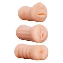 3-teiliges Masturbatorset „XXX To-Go Threesome“, oral, vaginal, anal 3-teiliges Masturbatorset „XXX To-Go Threesome“, oral, vaginal, anal