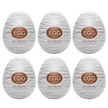 Masturbator „Egg Silky II“ mit neuer Rillenfaden-Stimulationsstruktur Masturbator „Egg Silky II“ mit neuer Rillenfaden-Stimulationsstruktur