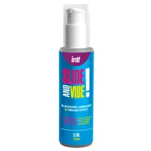 Intimgel „Slide and Vibe!“ mit Prickel-Effekt Intimgel „Slide and Vibe!“ mit Prickel-Effekt