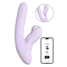Stoßvibrator „DuoGlow“ mit Pulsator-Stimulator Stoßvibrator „DuoGlow“ mit Pulsator-Stimulator