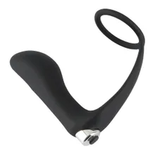 Penisring „Vibrating Ring & Plug“, mit Vibroplug Penisring „Vibrating Ring & Plug“, mit Vibroplug