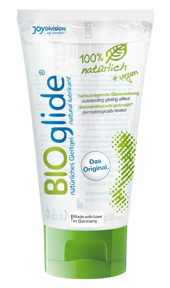 Gleitgel „BIOglide“, 100% natürlich und vegan Gleitgel „BIOglide“, 100% natürlich und vegan